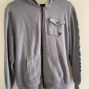 Grey Zoo York zip up